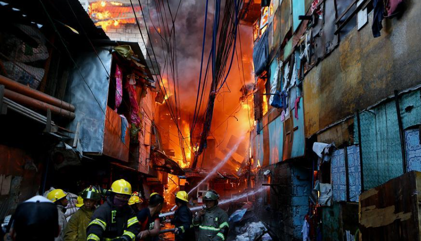 四月火灾数量高出40%，菲消防局呼吁公众保持警惕